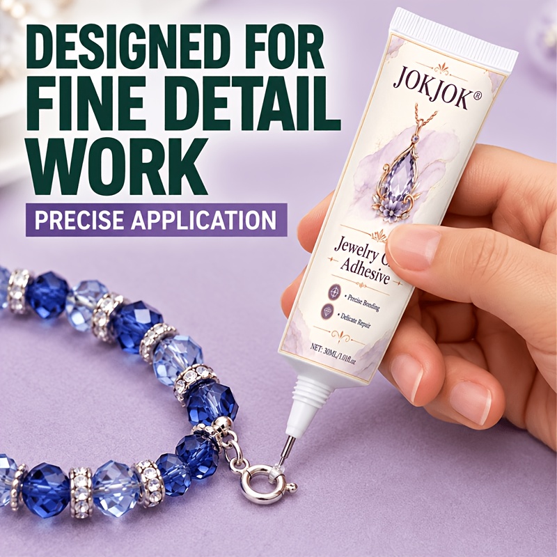 Jewelry Craft Adhesive for Metal and Plastic Components